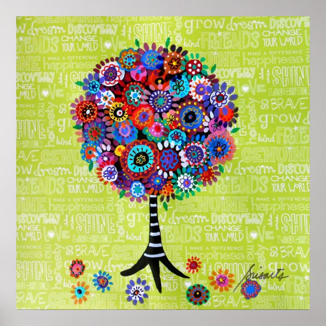 TREE OF LIFE BY PRISARTS POSTER (Front)