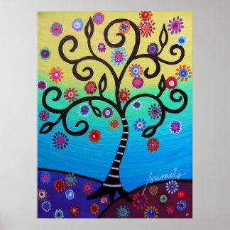 TREE OF LIFE BY PRISARTS POSTER