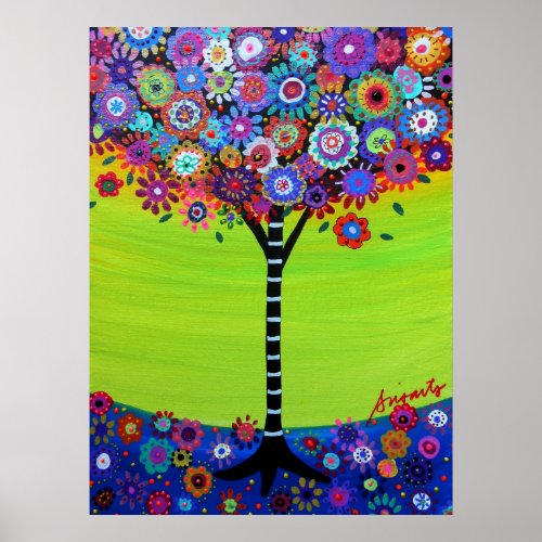 Tree of Life by Prisarts Poster
