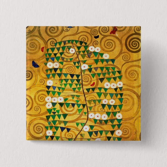 Tree of Life  c.1905-09 Button (Front)