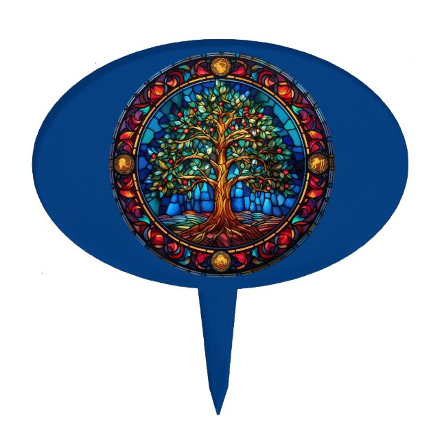 Tree of Life Cake Topper (Front)