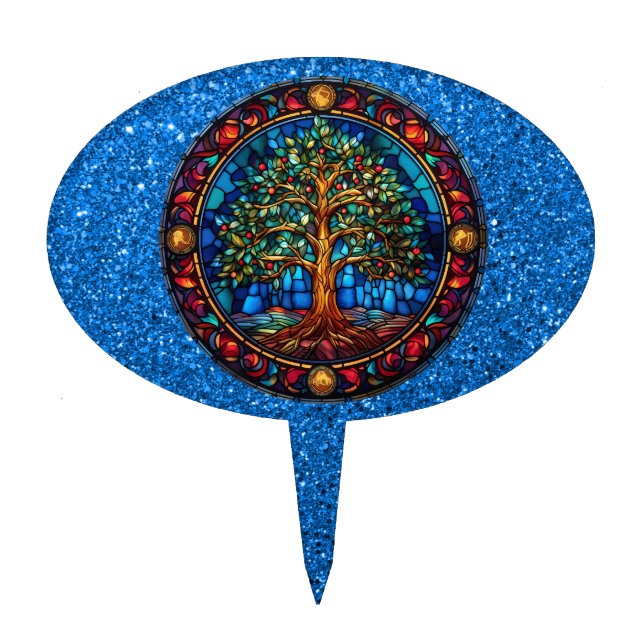 Tree of Life Cake Topper (Front)