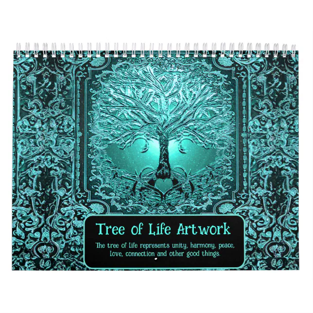 Tree of Life Calendar Zazzle