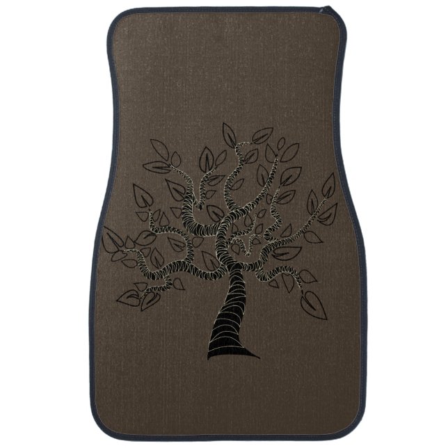 Tree of Life Car Floor Mat (Front)