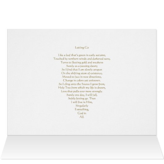 Tree of Life Cards (Inside Horizontal (Top))