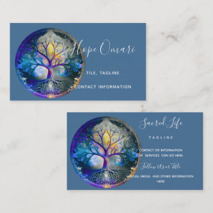 Tree of Life Celestial Business Card