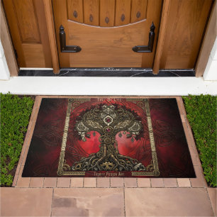Tree of Life – Celtic Gothic Steampunk Doormat