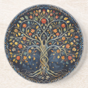 Tree of Life Celtic Sandstone Coaster