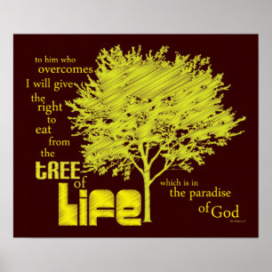 Tree of Life Christian Scripture canvas print