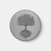 Tree of Life Chrome 2 Magnet
