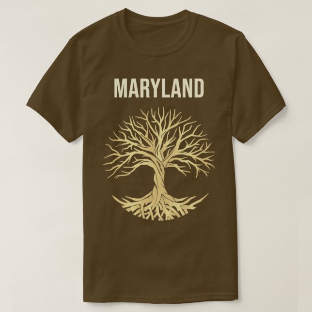 Tree Of Life City Maryland  T-Shirt (Design Front)