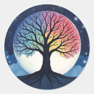 Tree of Life Classic Round Sticker