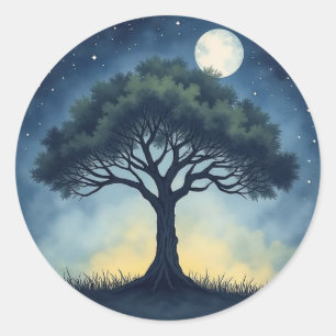Tree of Life Classic Round Sticker