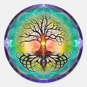 Tree Of Life Classic Round Sticker