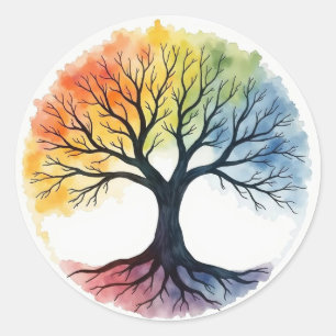 Tree of Life Classic Round Sticker
