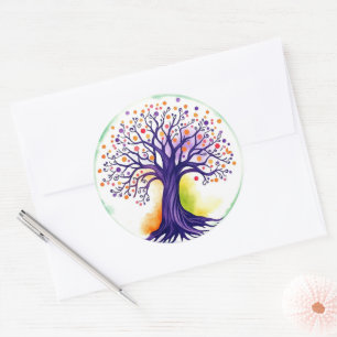 Tree of Life Classic Round Sticker