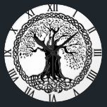 Tree of Life Clock<br><div class="desc">The tree of life is one of the most popular celtic designs. It speaks to something in all of us. Roots and reaching for the heights.</div>