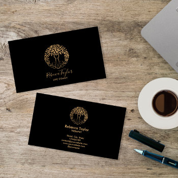 Tree Of Life Coach Therapist Psychiatrist  Business Card by smmdsgn at Zazzle