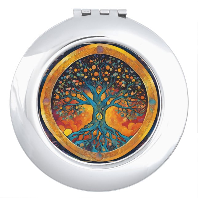 Tree of Life Compact Mirror (Front)