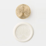 Tree of Life Cream & Gold Celtic Wedding Wax Seal Stamp<br><div class="desc">Personalized this with your own initials.</div>