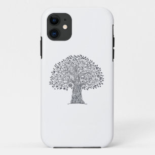 Tree Of Life Doodle iPhone 11 Case