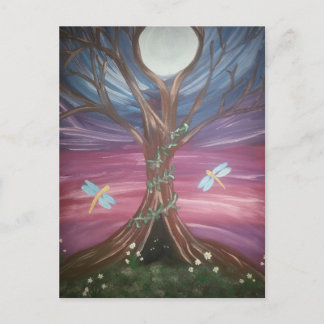 tree of life dragon fly.jpg postcard