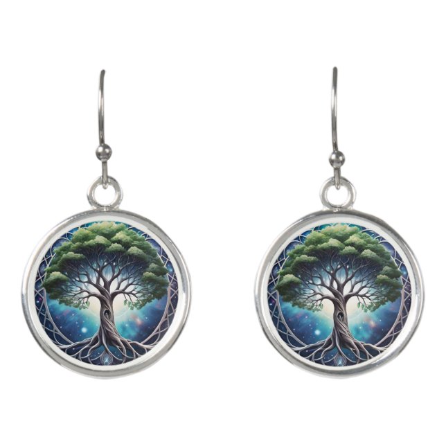 Tree of life earrings (Front)