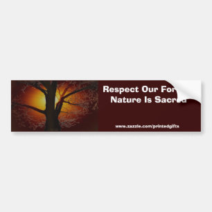 TREE OF LIFE Earth Day Gift Series Bumper Sticker