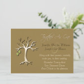 Tree of Life Elegant Fall Wedding Invitation | Zazzle