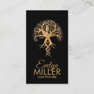 Tree of Life - Evolution DNA Business Card