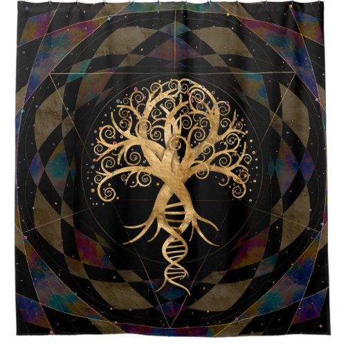 Tree of Life _ Evolution  Shower Curtain