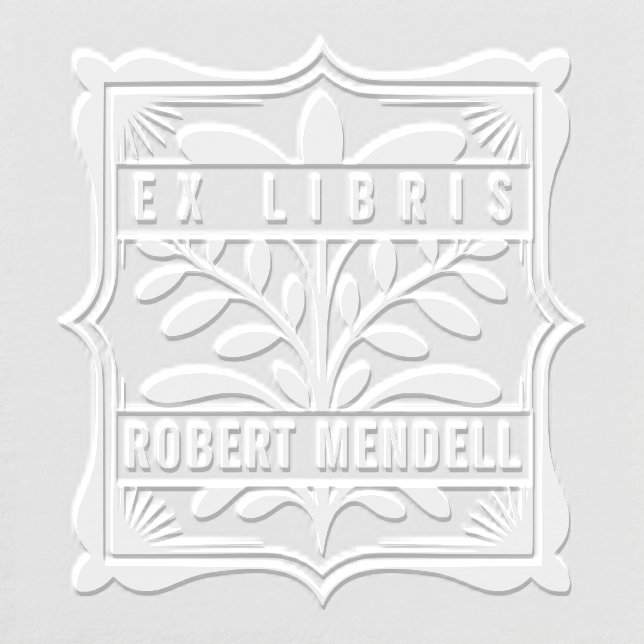 Tree of Life Ex Libris Book Embosser (Design)