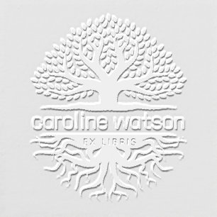 Tree of life Ex libris Embosser