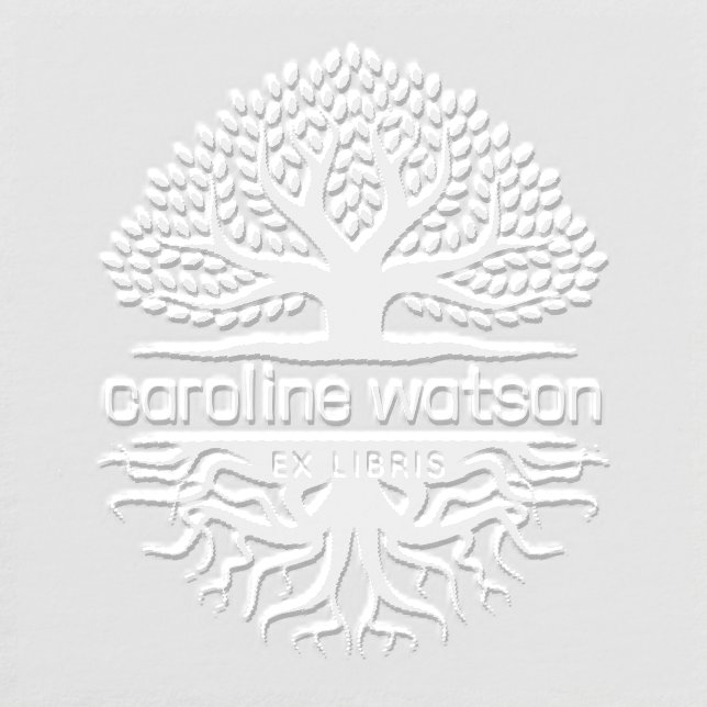 Tree of life Ex libris  Embosser (Design)