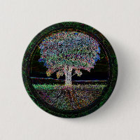 Tree of Life Excellence Pinback Button