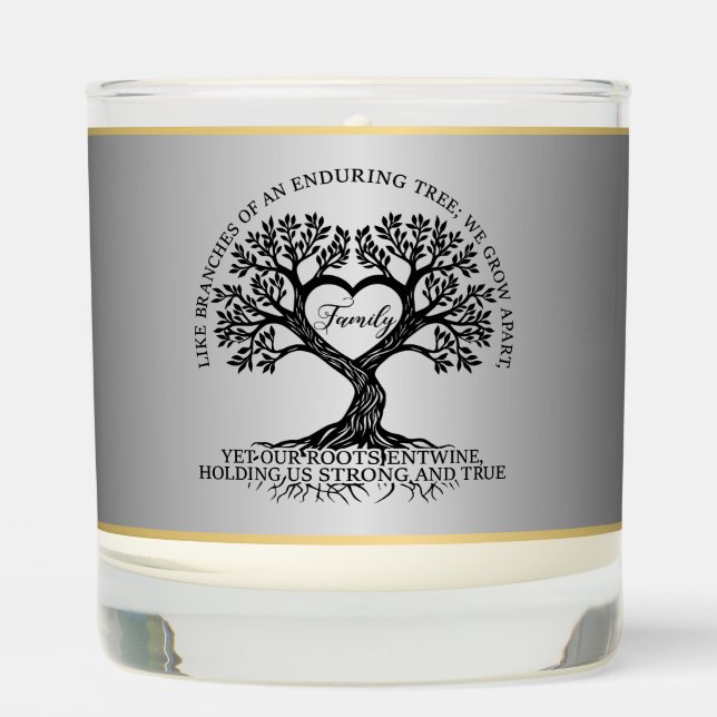 Tree of Life Family Harmony Scented Candle (Front)