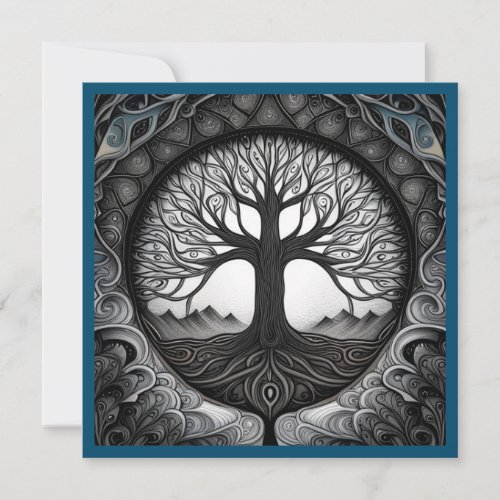 Tree of Life Flat Card