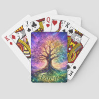 Tree of Life Forest Playing Cards 