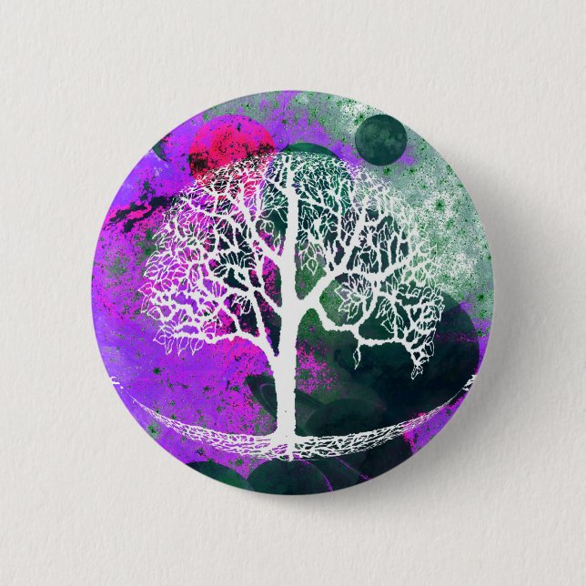 Tree of Life Galaxy Button (Front)