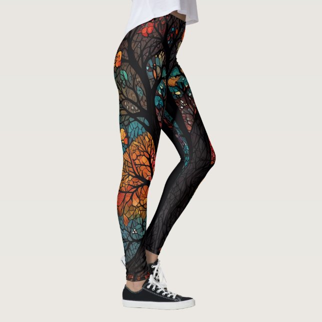 Tree of Life Girl Power & Love  Leggings (Right)