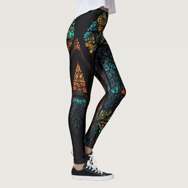 Tree of Life Girl Power & Love Leggings (Right)