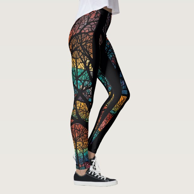 Tree of Life Girl Power & Love Leggings (Right)