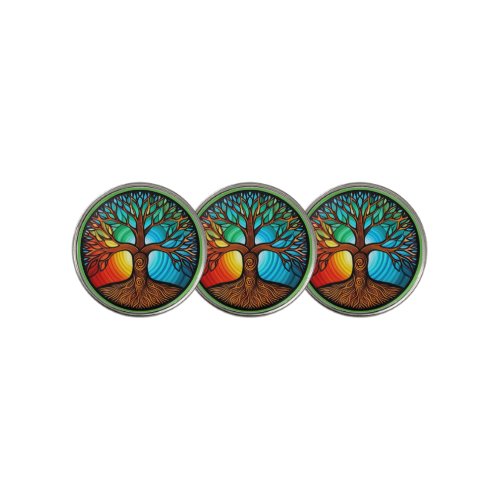 Tree of Life  Golf Ball Marker