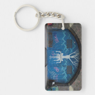 Tree Of Life Graffiti Keychain