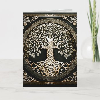 Tree Of Life Graphic Arts Card by thetreeoflife at Zazzle