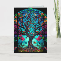 Tree of Life Graphic Arts Card