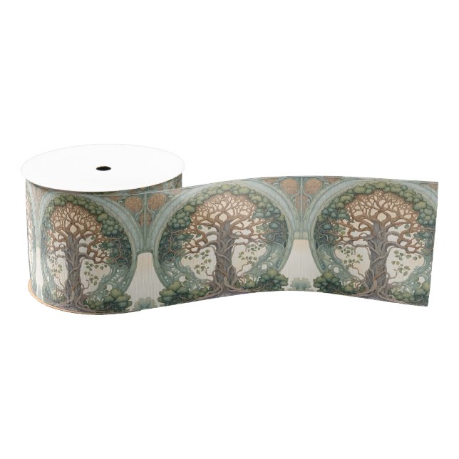 Tree of Life  Grosgrain Ribbon (Spool)