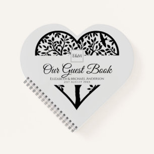 Tree of Life Guest Book Wedding Memorial Funeral
