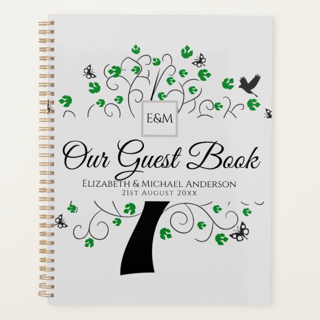 Tree of Life Guest Book Wedding Memorial Other Planner (Front)