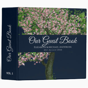 Tree of Life Guest Book Wedding or Memorial Other 3 Ring Binder